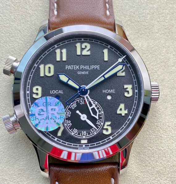 GR Factory Patek Philippe Calatrava 5524G-001 Stainless Steel Bezel - 1:1 Best Edition Replica Watches